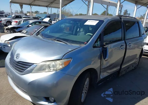 2011 Toyota Sienna Xle V6 from USA, damaged, VIN 5TDYK3DC0BS107522
